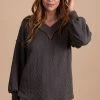Bibi Loving You V-Neck Knit Sweater