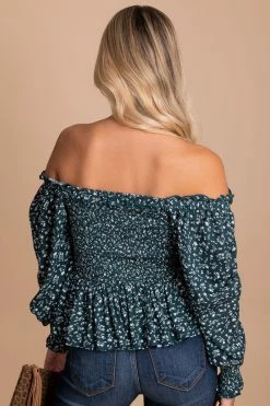 In Loom Desert Wildflower Smocked Long Sleeve Top 33 In Loom Desert Wildflower Smocked Long Sleeve Top -Bella Ella Sales green back 62298187 a61c 47b3 8e6a c6b69f87ee1a 5000x