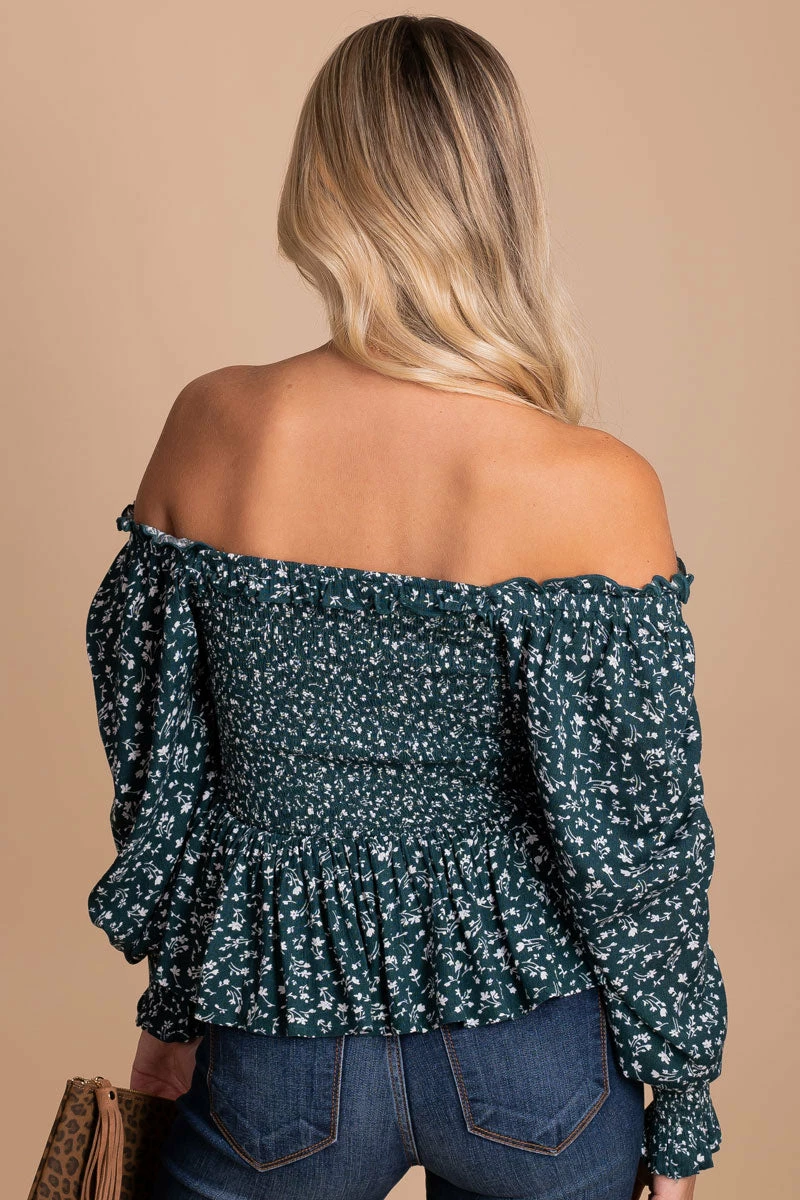 In Loom Desert Wildflower Smocked Long Sleeve Top 17 In Loom Desert Wildflower Smocked Long Sleeve Top - Image 17