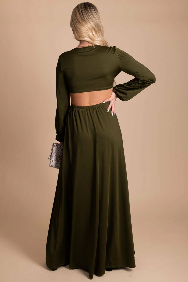 Dress Day Feeling Luxe Cutout Maxi Dress 8 Dress Day Feeling Luxe Cutout Maxi Dress - Image 8