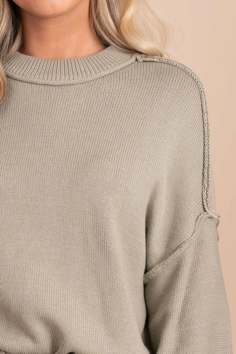 Blu Pepper Snow In The City Long Sleeve Pullover Sweater 3 Blu Pepper Snow In The City Long Sleeve Pullover Sweater - Image 3