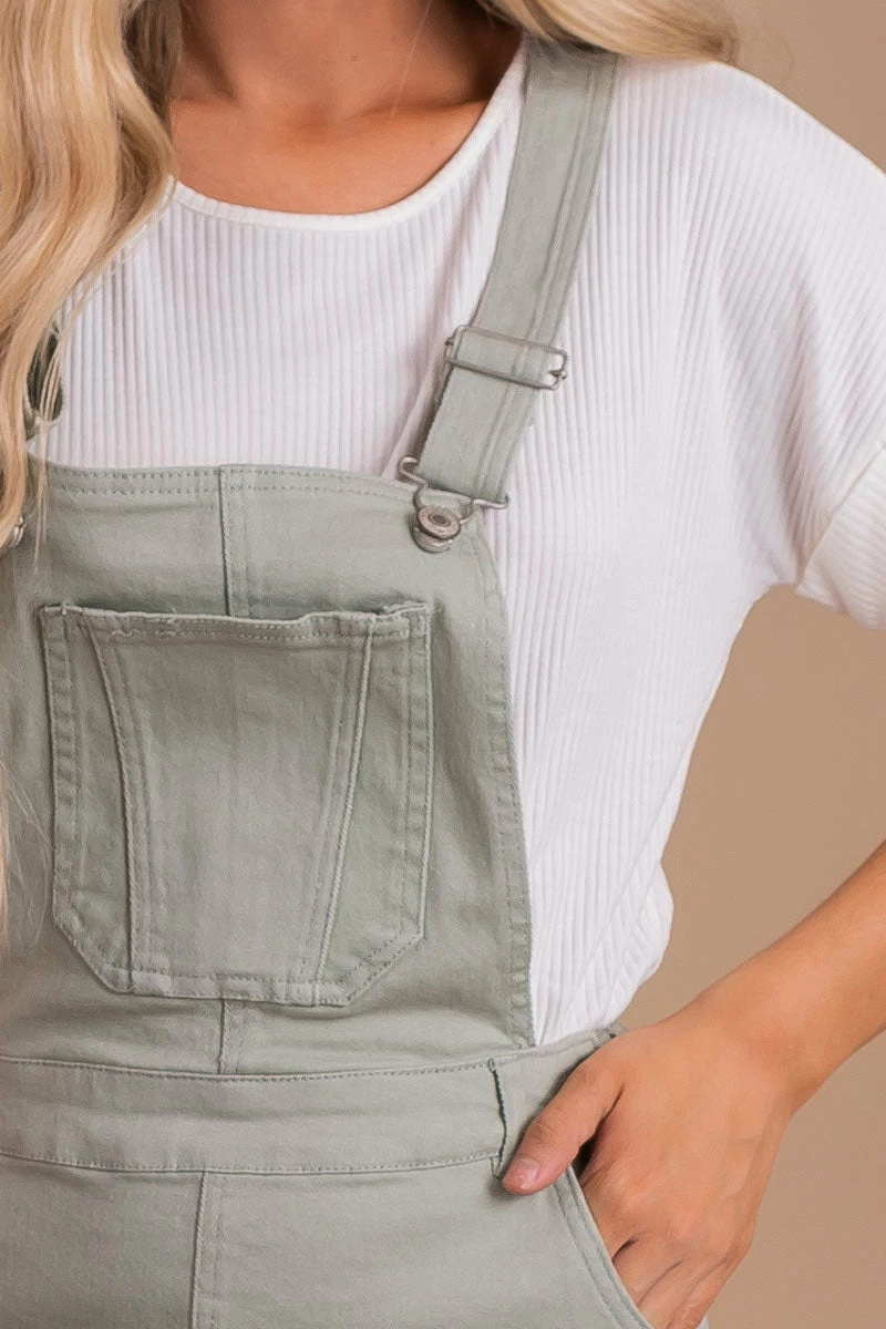 Love Tree Fall For Me Overall Mini Dress 2 Love Tree Fall For Me Overall Mini Dress - Image 2