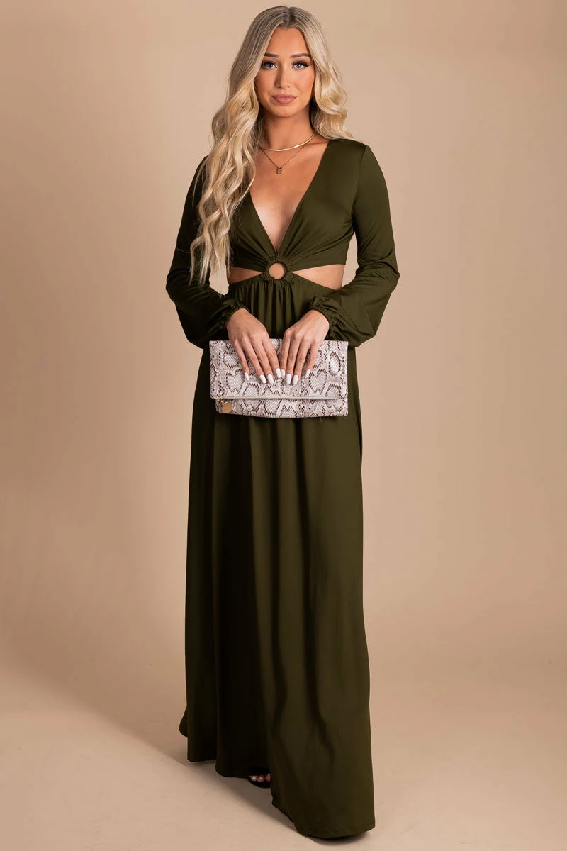 Dress Day Feeling Luxe Cutout Maxi Dress 6 Dress Day Feeling Luxe Cutout Maxi Dress - Image 6