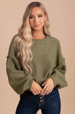 Papermoon Never Let Me Go Cropped Sweater