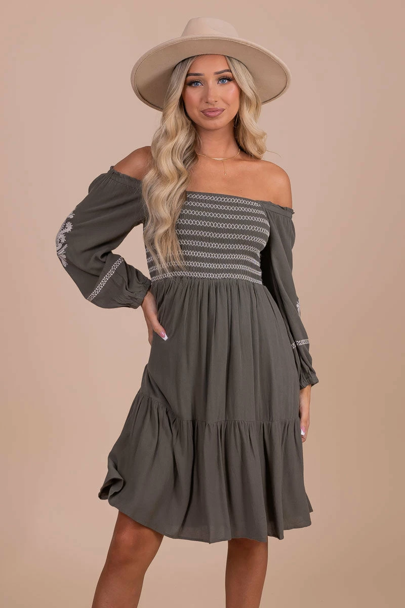 In Loom Take A Chance On Me Embroidered Midi Dress 1 In Loom Take A Chance On Me Embroidered Midi Dress