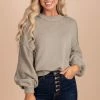 Blu Pepper Snow In The City Long Sleeve Pullover Sweater