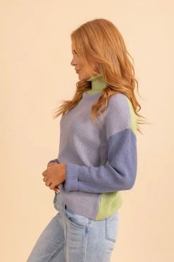 Wholesale Fashion Trends Painted Canvas Color Block Turtleneck Sweater 11 Wholesale Fashion Trends Painted Canvas Color Block Turtleneck Sweater -Bella Ella Sales greenside ecd45750 f173 4ff5 b738 94722599abfc 5000x