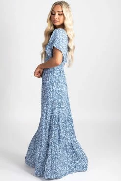 In Loom Hey There Delilah Floral Maxi Dress -Bella Ella Sales hey there blue side 5000x