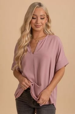 Zenana Born For This Short Sleeve Blouse -Bella Ella Sales oatmeal 10 eb803bd4 7268 40da 974e 3accf83dcb3e 5000x