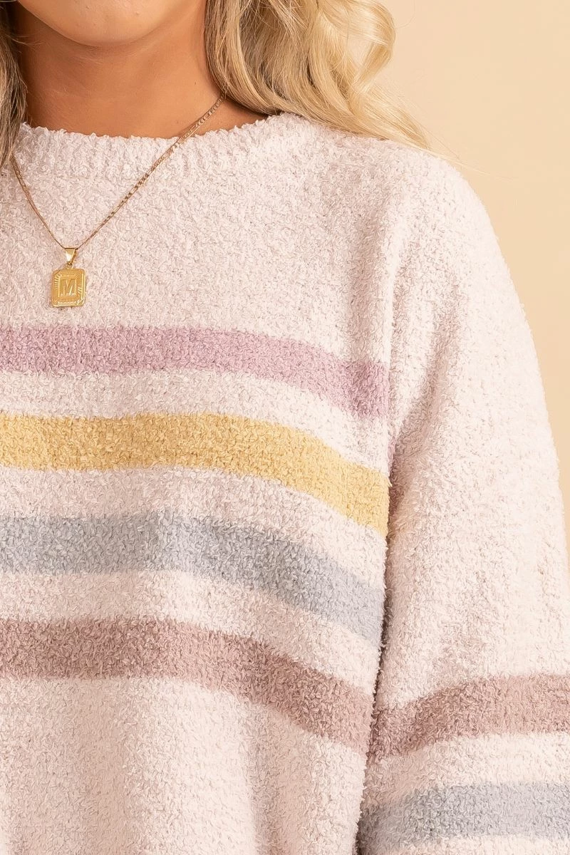 Be Cool Memories Of You Striped Sweater 3 Be Cool Memories Of You Striped Sweater - Image 3