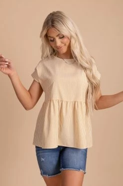 2 Hearts Around Town Peplum Top -Bella Ella Sales oatmeal 1 e0eff975 8683 425f abd4 d0868d7ecd30 5000x