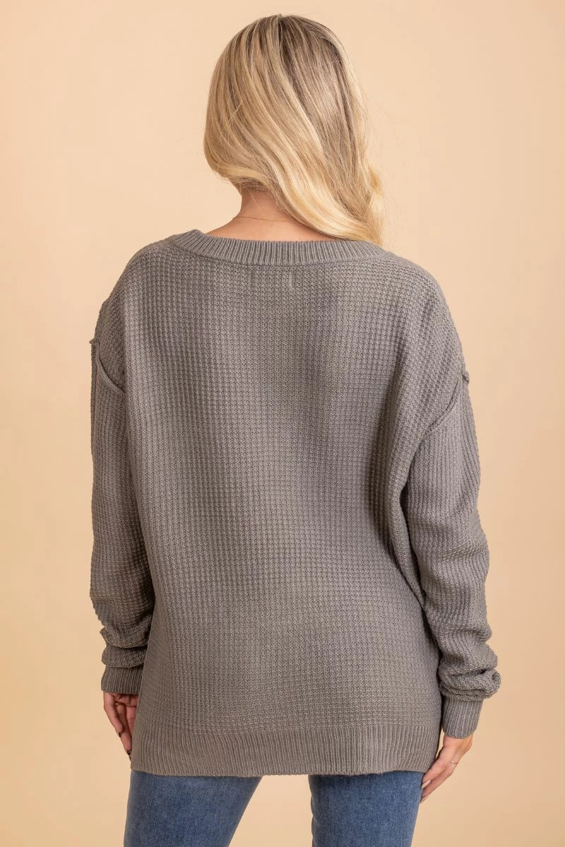 Be Cool Harvest Moon Knit Sweater 2 Be Cool Harvest Moon Knit Sweater - Image 2