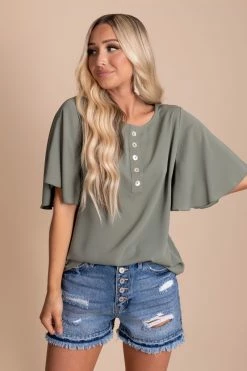 Zenana Focus On The Good Button Blouse 19 Zenana Focus On The Good Button Blouse -Bella Ella Sales oatmeal 3 5ef380be 629e 4077 b026 9ddb95276e70 5000x