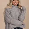 Wholesale Fashion Trends Ultimate Comfort Knit Sweater - Gray