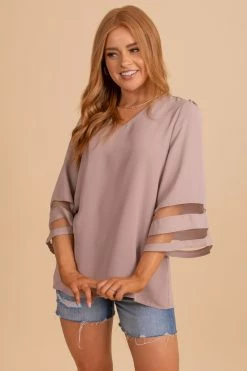 Zenana Always Extra Blouse -Bella Ella Sales oatmeal 40597bf1 5643 4c96 9d13 e1eb3b3ed5e5 5000x