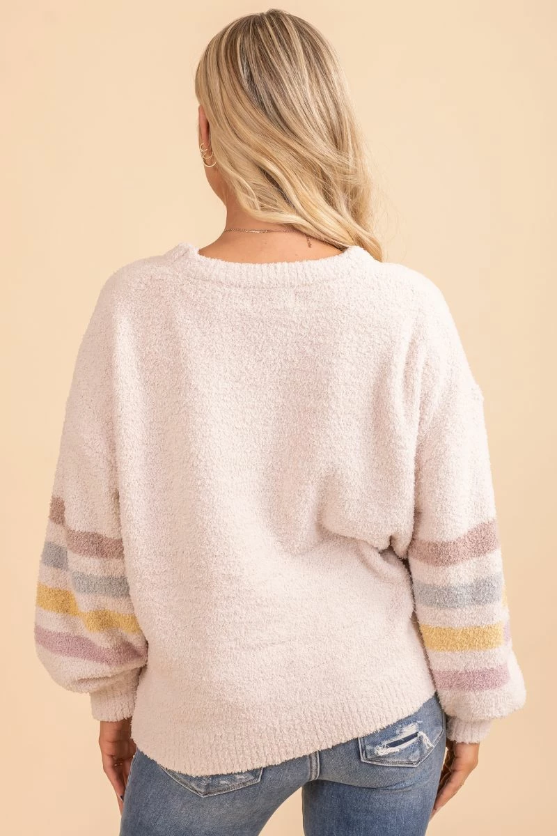 Be Cool Memories Of You Striped Sweater 2 Be Cool Memories Of You Striped Sweater - Image 2