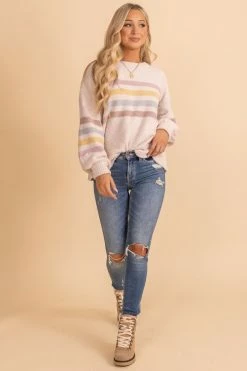 Be Cool Memories Of You Striped Sweater 11 Be Cool Memories Of You Striped Sweater -Bella Ella Sales oatmeal 5 6942fd14 c099 4379 b16a ed79234b8b2a 5000x