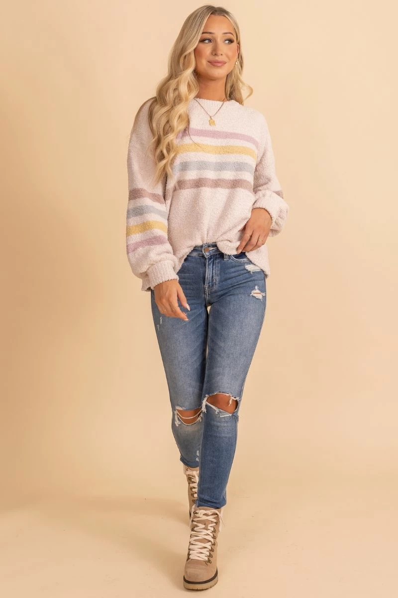 Be Cool Memories Of You Striped Sweater 6 Be Cool Memories Of You Striped Sweater - Image 6