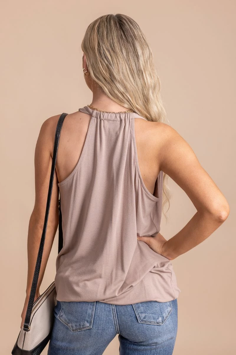 Zenana Hello Sunshine Halter Tank Top 2 Zenana Hello Sunshine Halter Tank Top - Image 2