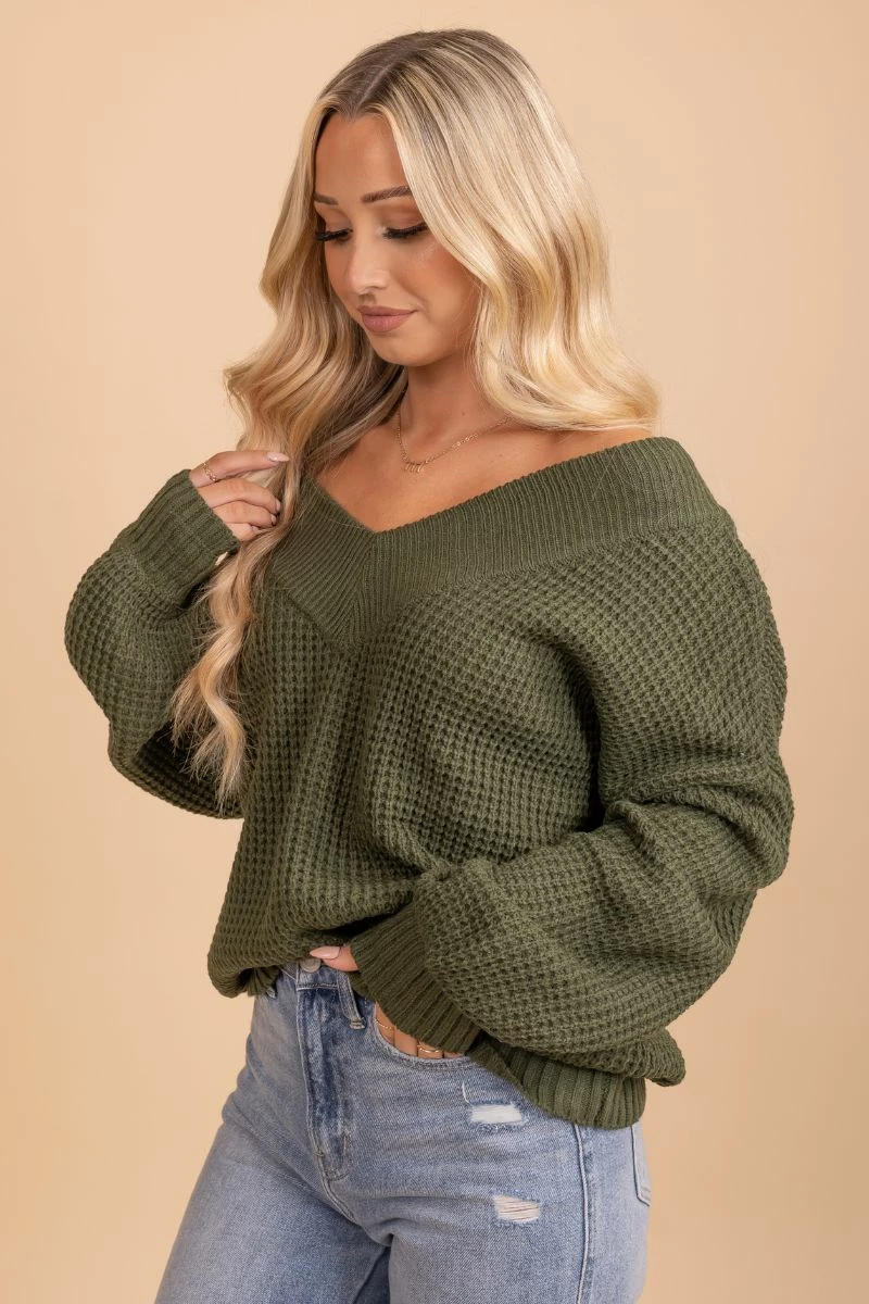 Zenana Worth Watching Knit Sweater 8 Zenana Worth Watching Knit Sweater - Image 8