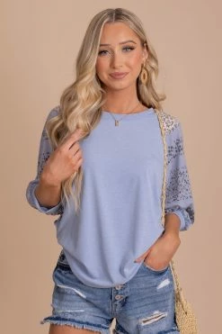 Emerald Collection Infinite Love Floral Sleeve Top - Light Brown -Bella Ella Sales oatmeal fdbbbe36 a220 42d6 8458 52bec88a7abf 5000x