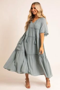 Listicle One Day At A Time Maxi Dress -Bella Ella Sales onedayatatime front 5000x