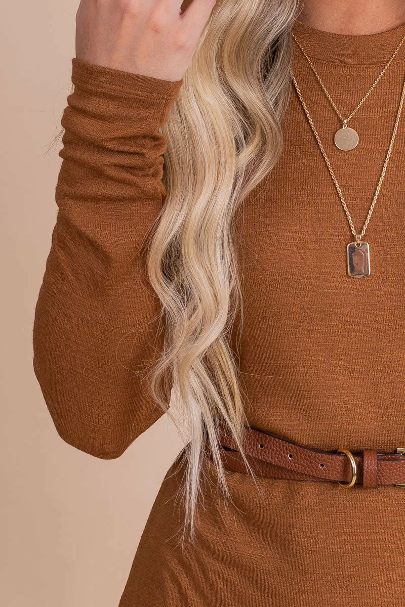 Almost Nothing Good Company Long Sleeve Sweater Dress 3 Almost Nothing Good Company Long Sleeve Sweater Dress - Image 3