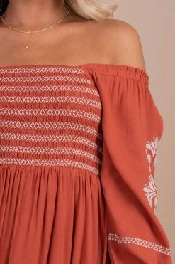 In Loom Take A Chance On Me Embroidered Midi Dress 12 In Loom Take A Chance On Me Embroidered Midi Dress -Bella Ella Sales orange detail 425dd8fb 2020 42c4 b3ce bf614228048a 5000x