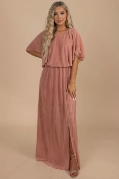 Stylive In The Limelight Ribbed Maxi Dress -Bella Ella Sales pink full 1b098889 7a64 47a9 8960 007e6a8cf9a2 5000x