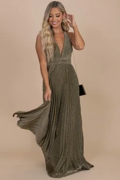 Maniju Stars At Midnight Shimmery Maxi Dress