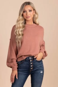 Blu Pepper Snow In The City Long Sleeve Pullover Sweater 11 Blu Pepper Snow In The City Long Sleeve Pullover Sweater -Bella Ella Sales pink main 8a4994b4 ba77 48b2 b41a 29f10b0c3155 5000x