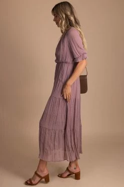 Listicle On The List Maxi Dress 64 Listicle On The List Maxi Dress -Bella Ella Sales purple side 5000x