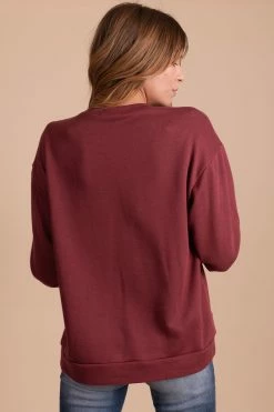 Tres Bien Legendary Pullover Sweater 23 Tres Bien Legendary Pullover Sweater -Bella Ella Sales red back 765b09cc 9e64 40db 8be4 b0736df271de 5000x