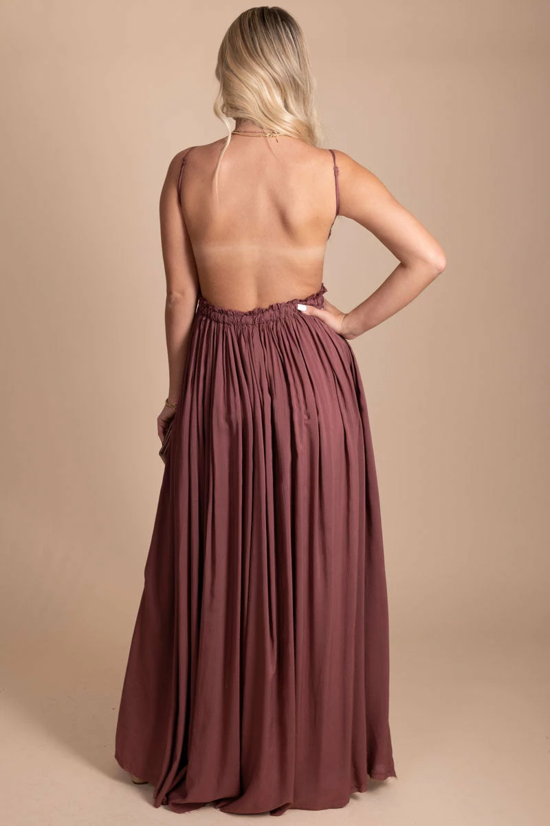 Dress Day Stories To Tell Backless Maxi Dress 4 Dress Day Stories To Tell Backless Maxi Dress - Image 4