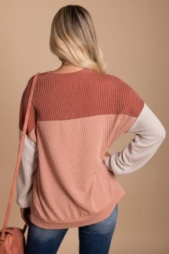 Tres Bien Take Chances Color Block Sweater -Bella Ella Sales red back cc99d088 d54d 49c2 be04 1a8f1f0a4afd 5000x