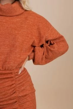 Cameo World To See Cowl Neck Sweater Dress -Bella Ella Sales red detail 50c33a36 5bcb 4e59 87a4 c718bac72167 5000x