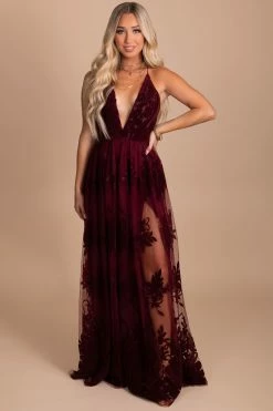 The Vintage Shop Unforgettable Love Lace Maxi Dress 52 The Vintage Shop Unforgettable Love Lace Maxi Dress -Bella Ella Sales red front f8086e48 4a45 47ea 8548 eb2dbeb5b2f6 5000x