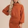 Cameo World To See Cowl Neck Sweater Dress