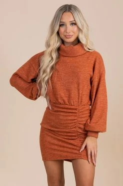 Cameo World To See Cowl Neck Sweater Dress