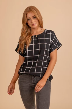 Zenana Refreshing Confidence Patterned Blouse