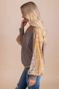 L Love Inc Marigold Medley Faux Wrap Top 16 L Love Inc Marigold Medley Faux Wrap Top -Bella Ella Sales side 9191eac3 fbec 4580 8fd8 bbb15c2ca44f 5000x