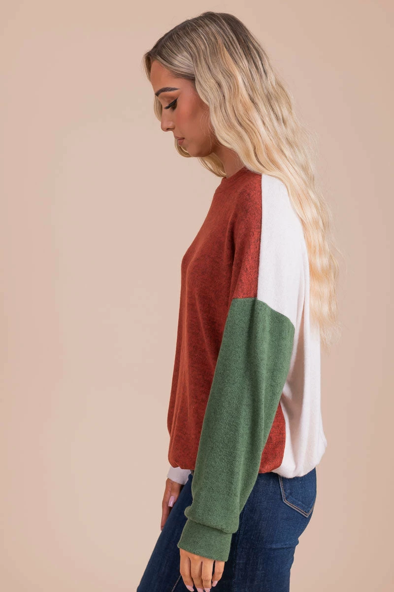 Reborn J Be Loud Color Block Sweater 2 Reborn J Be Loud Color Block Sweater - Image 2