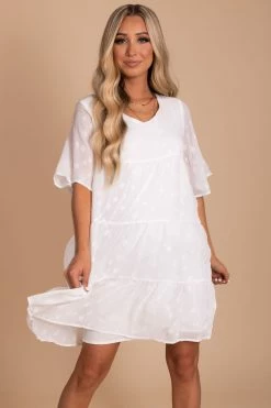 Shewin Shoot For The Stars Patterned Mini Dress -Bella Ella Sales star dress front 5000x