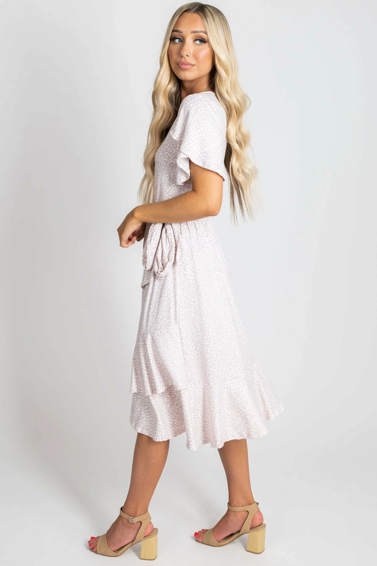 Reborn J Stealing Time Patterned Knee-Length Dress 14 Reborn J Stealing Time Patterned Knee-Length Dress - Image 14