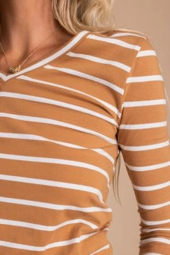 Zenana Show Your Stripes Long Sleeve Top -Bella Ella Sales striped fall top 4 5000x
