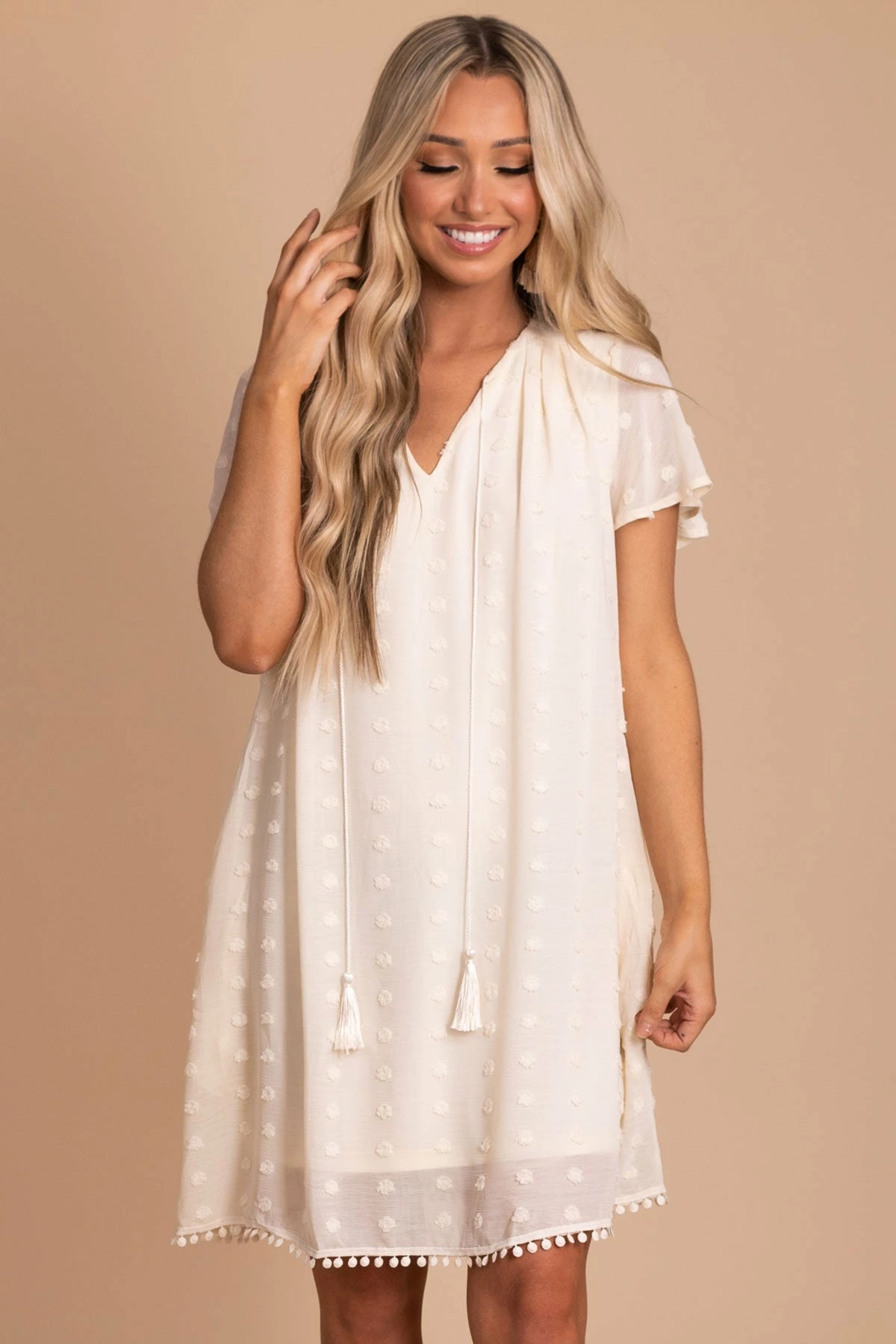 Listicle Pack Your Suitcase Swiss Dot Mini Dress 1 Listicle Pack Your Suitcase Swiss Dot Mini Dress