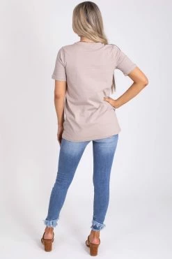 Zenana Tough As A Mother Graphic Tee 15 Zenana Tough As A Mother Graphic Tee -Bella Ella Sales tough as a mother brown back 5000x