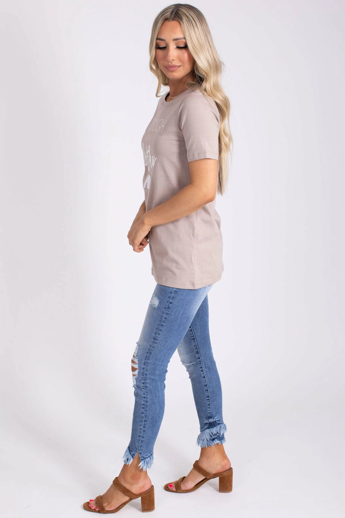 Zenana Tough As A Mother Graphic Tee 2 Zenana Tough As A Mother Graphic Tee - Image 2