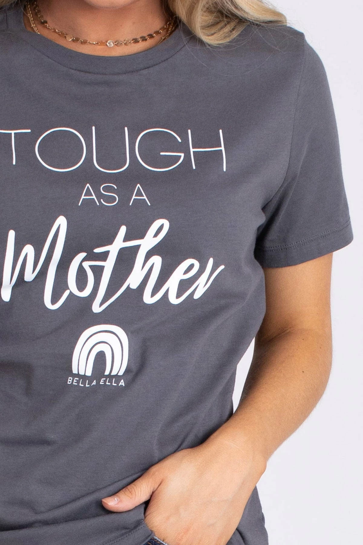 Zenana Tough As A Mother Graphic Tee 7 Zenana Tough As A Mother Graphic Tee - Image 7