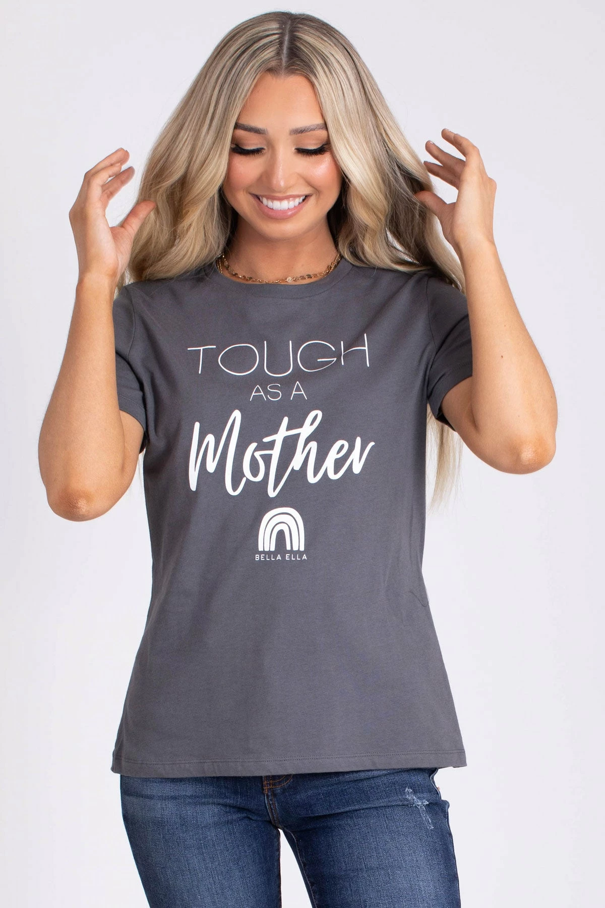 Zenana Tough As A Mother Graphic Tee 5 Zenana Tough As A Mother Graphic Tee - Image 5